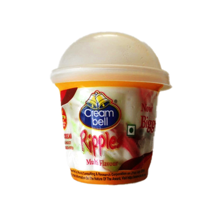 Cream Bell Ice Cream Sundae Multi Ripple